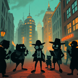 Whose Shadow Is That? - Text-based game