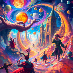 Spectrum War: Which Dimension Is It Anyway? - Text-based game