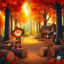 Log Jam: Whose Logs Are These Anyway? - Text-based game