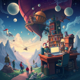 Whose Story is it Anyway? - Text-based game