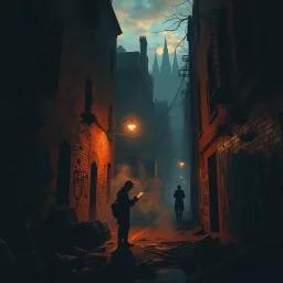 Whose Shadow is That? - Text-based game