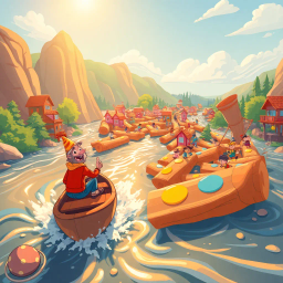 Log Jam: Whose Logs Are These Anyway? - Text-based game