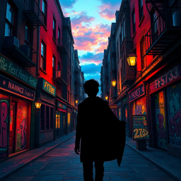 Whose Shadow Is That? - Text-based game