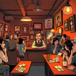 Whose Face Is It Anyway? - Text-based game