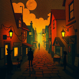 Whose Shadow Is That? - Text-based game