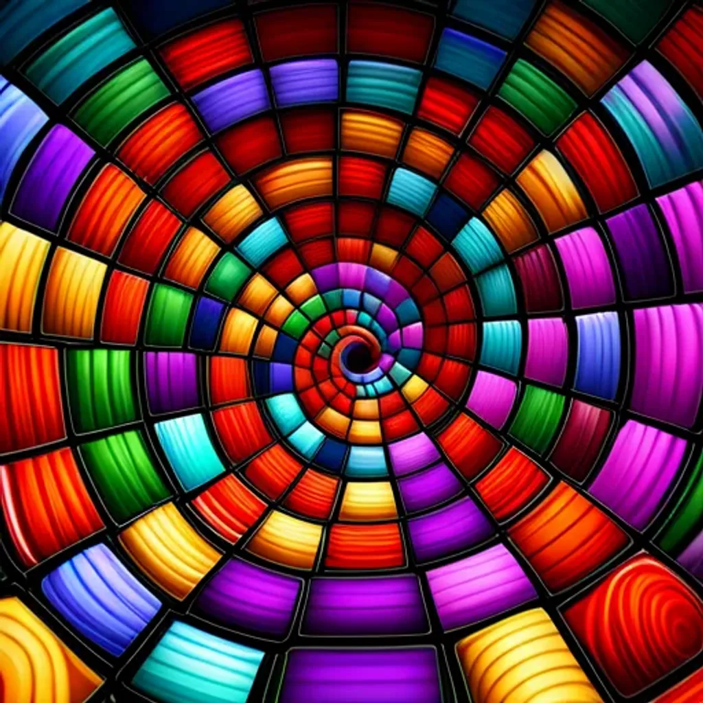 Spinning Glyphs