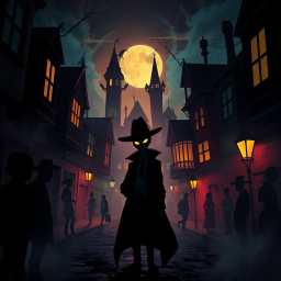 Whose Shadow Is It Anyway? - Text-based game