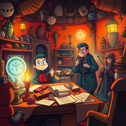 Whose Prophecy is it, Anyway? - Text-based game