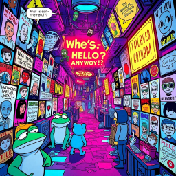 Memeception: Whos-hello, Anyway? - Text-based game
