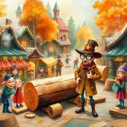 Log Jam: Whose Logs Are These Anyway? - Text-based game