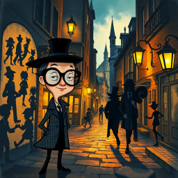 Shadowplay: Whose Shadow Is It Anyway? - Text-based game