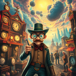Chrono-Crack: Whose Time Is It Anyway? - Text-based game