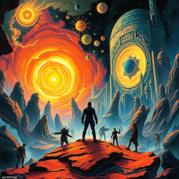 Spectrum Wars: Which Dimension Is It Anyway? - Text-based game