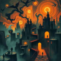 Nightmare Chronicles: Whose Nightmare Is It Anyway? - Text-based game