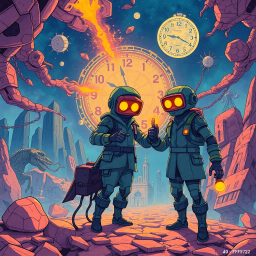 ChronoByte: Whose Time is It Anyway? - Text-based game