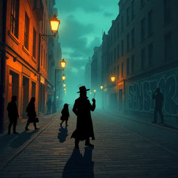 Whose Shadow is That? - Text-based game