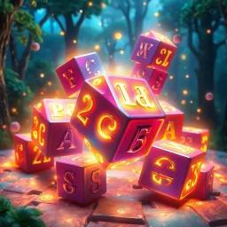 Spinning Glyphs - Text-based game