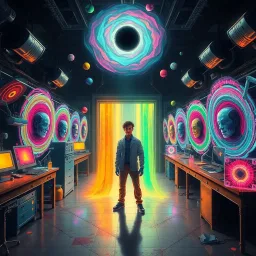 Spectrum War: Which Dimension Is It Anyway? - Text-based game