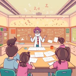 Spinning Equations - Text-based game