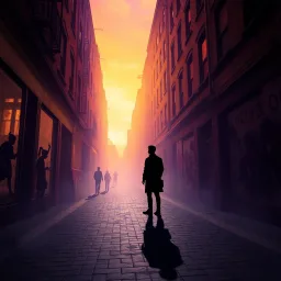 Whose Shadow Is That? - Text-based game