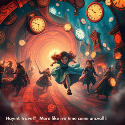 Interactive Time Travel Drama text games