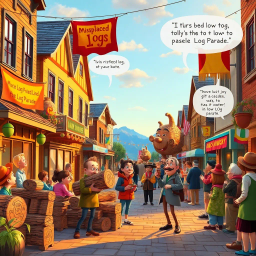 Whose Logs Are These, Anyway? - Text-based game