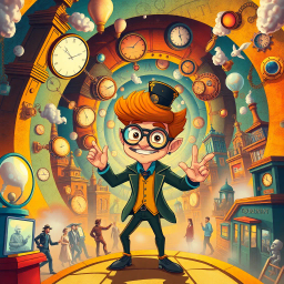 ChronoChaser: Who's Time Is It Anyway? - Text-based game