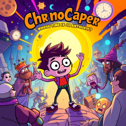 ChronoCaper: Whose Time Is It Anyway? - Text-based game