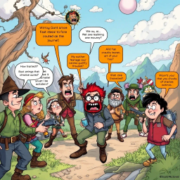 Whose Adventure is it Anyway? - Text-based game