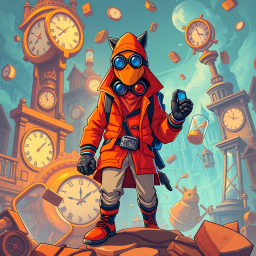 Chronocaper: Whose Time is It Anyway? - Text-based game