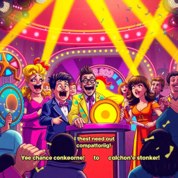 Whose Prize Is It Anyway? - Text-based game
