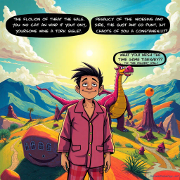 MetaQuest: Whose Adventure is it Anyway? - Text-based game