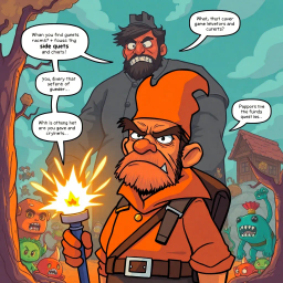 MetaQuest: Whose Adventure Is It Anyway? - Text-based game
