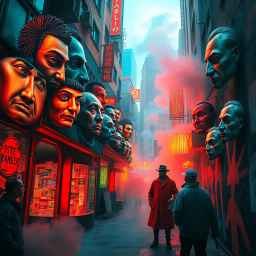 Whose Face is It Anyway? - Text-based game