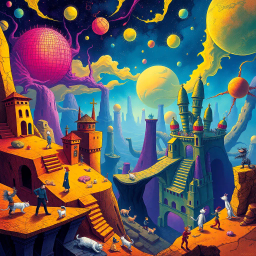 Spectrum Wars: Which Dimension Is It Anyway? - Text-based game