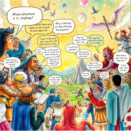 MetaQuest: Whose Adventure Is It, Anyway? - Text-based game