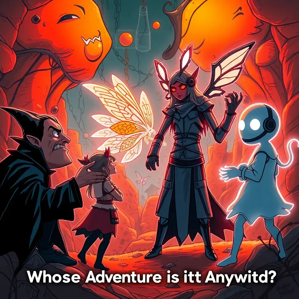 MetaQuest: Whose Adventure is it Anyway?