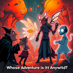 MetaQuest: Whose Adventure is it Anyway? - Text-based game
