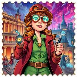 ChronoCaper: Whose Time is it Anyway? - Text-based game