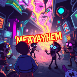 MetaMayhem: Whose Quest Is It Anyway? - Text-based game