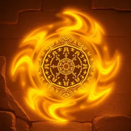 Spinning Glyphs