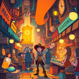 Interactive Fiction with Comedy and Mystery Elements text games