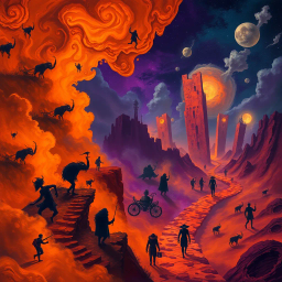 Nightmare Chronicles: Whose Nightmare Is It Anyway? - Text-based game