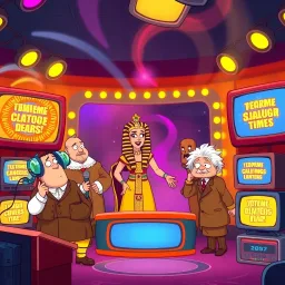 Chrono Chums: Whose Hello Is It Anyway? - Text-based game