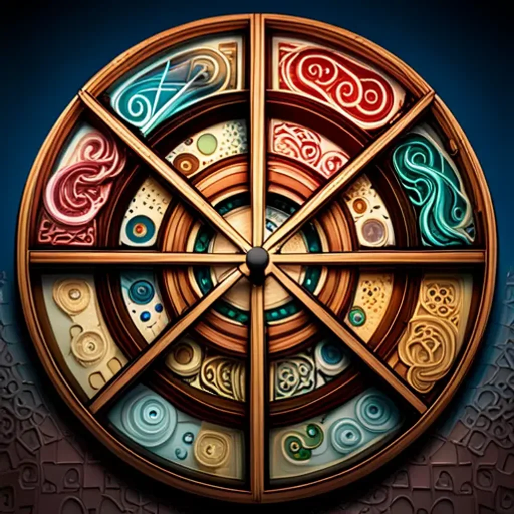 Spinning Glyphs