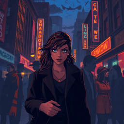 Whose Shadow Is It Anyway? - Text-based game