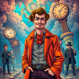 ChronoChaser: Who's Time Is It Anyway? - Text-based game
