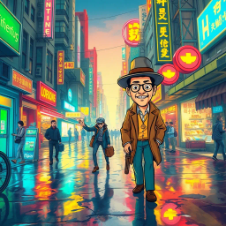 Whose Face Is It Anyway? - Text-based game