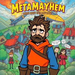 Metamayhem: Whose Quest Is It Anyway? - Text-based game
