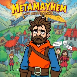 Metamayhem: Whose Quest Is It Anyway? - Text-based game